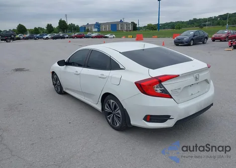 2017 Honda Civic Ex-L z USA, uszkodzony, nr VIN 19XFC1F78HE001024